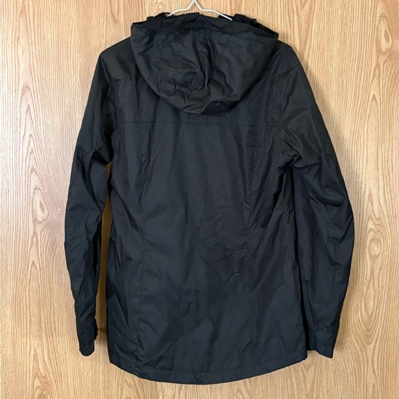 Columbia Black Fleece Lined Water Resistant Hooded Jacket - Picture 2 of 5